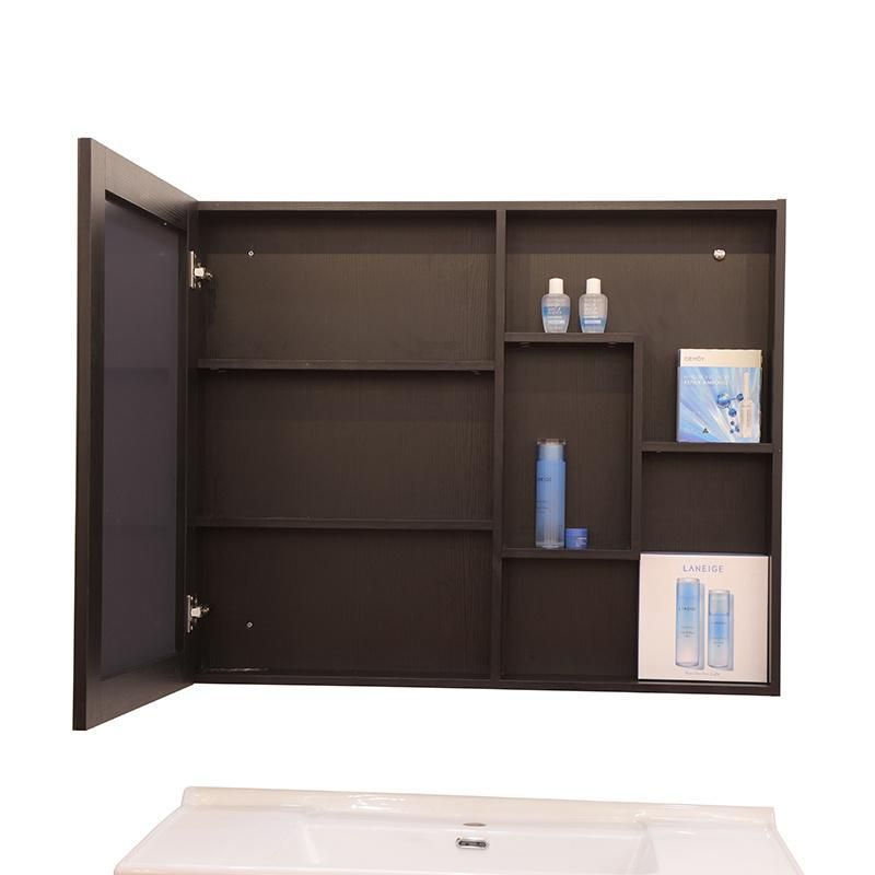 Modern Wall Mounted Waterproof Hotel PVC or MDF Bathroom Vanity