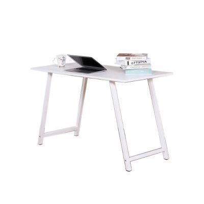 Metal Steel Home Single White Office Desk Wooden Computer Table Desk