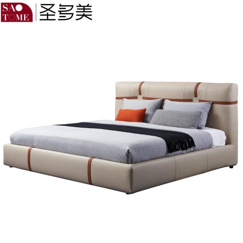 Modern Luxury Hotel Bedroom Furniture 1.8m Cloth King Bed