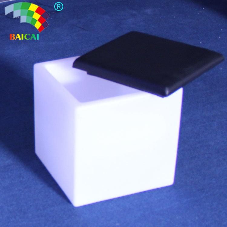 LED Cube Furniture Illuminated LED Cube Chair