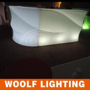 Color Changing Lights Bar Set LED Light up Outdoor Furniture
