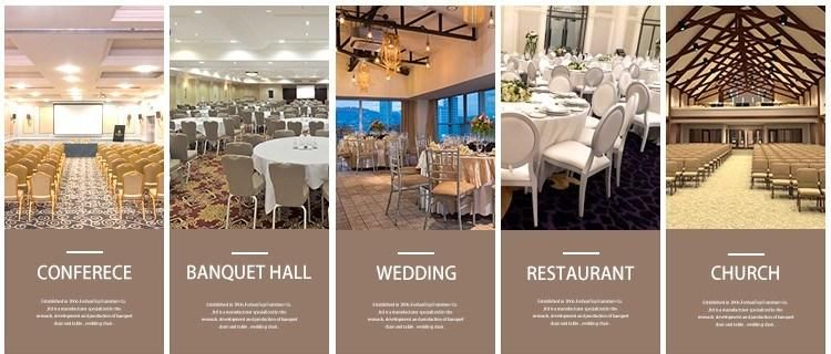 Wholesale Wedding Event Furniture Gold Stacking Chair for Event