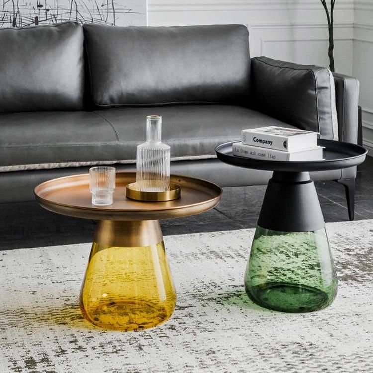 Home Apartment Furniture Glass Tea Table