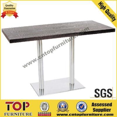 Rectangular Stainless Steel Coffee Dining Table