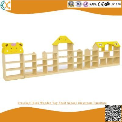 Preschool Kids Wooden Toy Shelf School Classroom Furniture