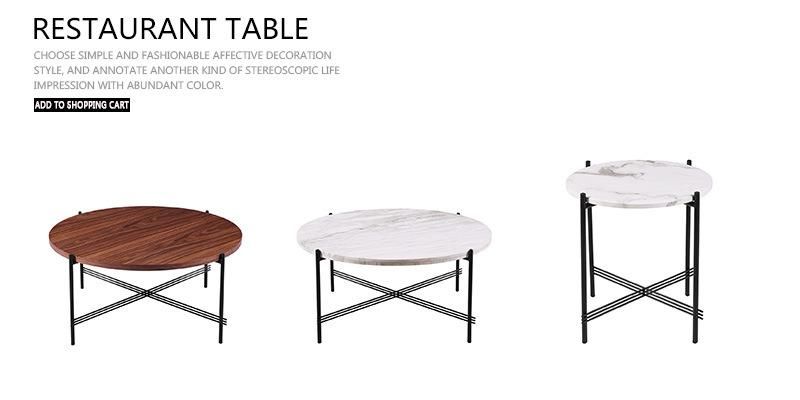 Modern Furniture Restaurant Sets Coffee Table for Sales (SP-ET202)