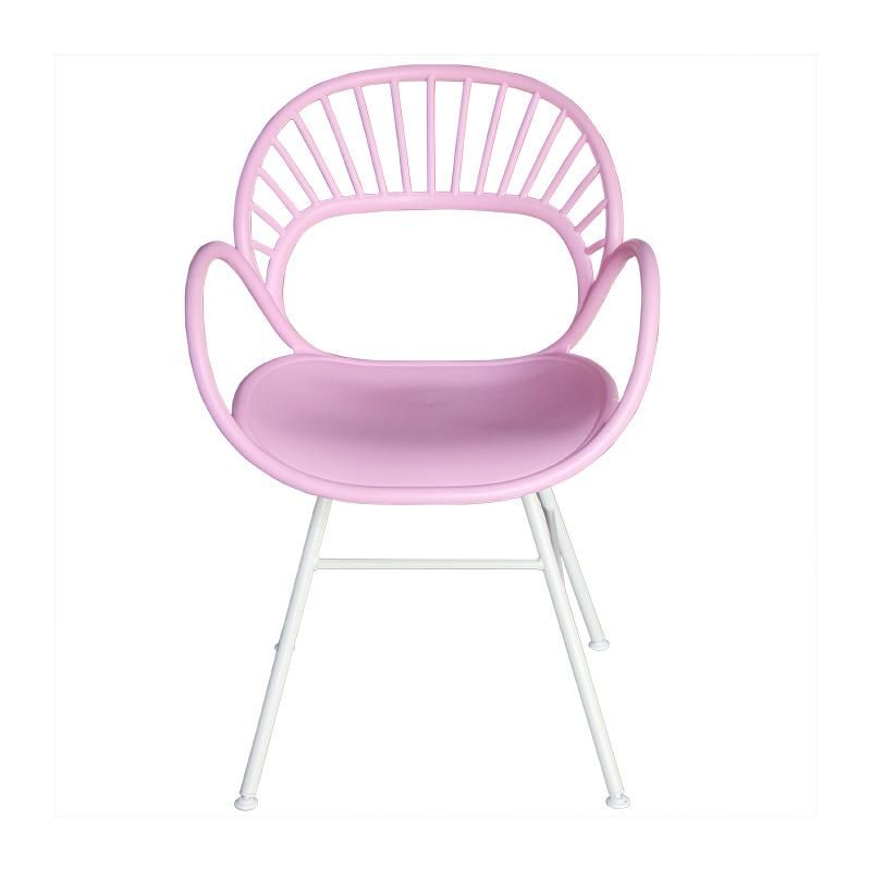 Rikayard High Quality Modern Cheap Wholesale Greenville Dining Arm PP Plastic Chair