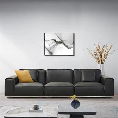 Contemporary Furniture Fabric Seating Modern Couch Leisure Home Leather Sofa Set for Living Room