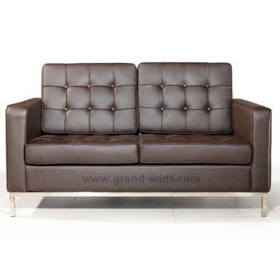 Modern Classic Hotel Office Lobby Living Room Couch Replica Leather PU Leisure Sofa