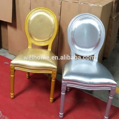 Lowest Price Wooden Louis Chair for Wedding
