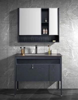 Solid Wood Fashion Bathroom Cabinet Vanity Mirror Cabinet