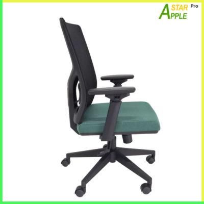 Molded Foam Seating as-B2076 Office Plastic Chair with Adjustable Armrest