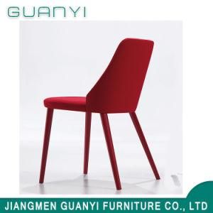 2020 Red Modern Wooden High Back Restaurant Chair