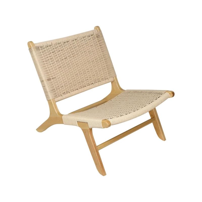 Living Room Rattan Chaise Lounge Chair
