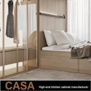 Tatami Wood Grain Melamine High End Bedroom furniture Bed