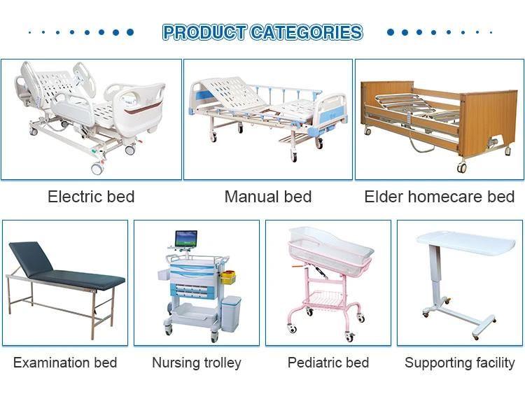 Deluxe Two Function Manually Operated Children Hospital Bed