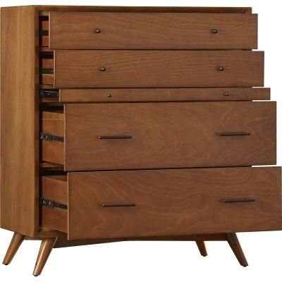 Classic Furniture Coffee Table Wooden Cabinet Acorn 4 Drawer Sideboard for Bedroom