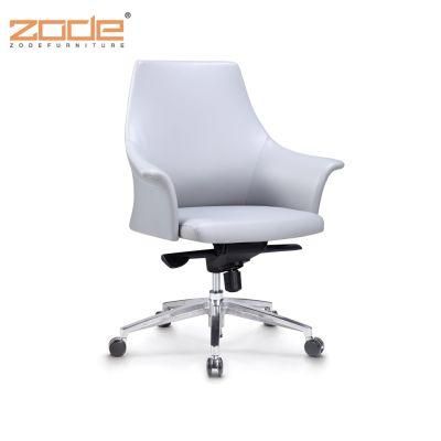 Zode Modern Home/Living Room/Office Furniture White Leather Ergonomic Office Chair Executive/Boss Computer Chair