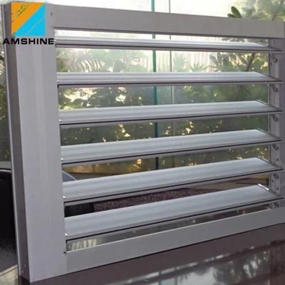 Modern Special Aluminum Shutter Louver Folding Window Screen Louver Blinds