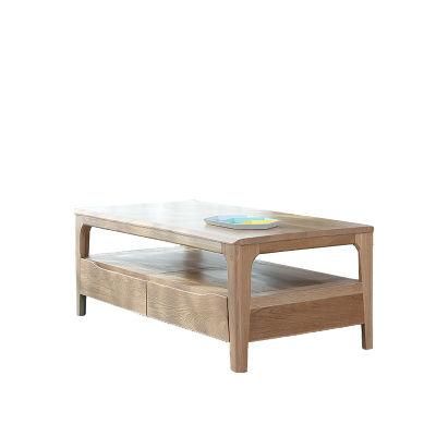 All Solid Wood White Oak Coffee Table Modern Minimalist Living Room Coffee Table 0088