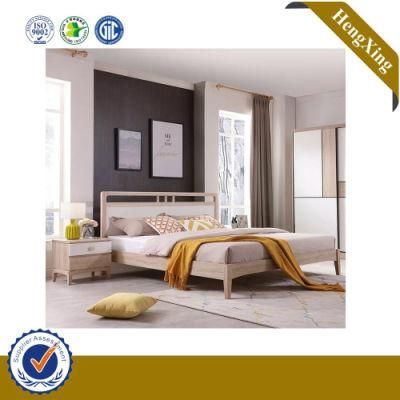 China Manufacturer Modern Home Hotel Furniture Melamine Wooden Furniture Beds