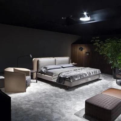 Modern Furniture Leather Wall Bed Bedroom Furniture Bedroom Sets