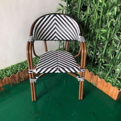 Modern Style Garden Chairs Aluminum Frame Rattan Outdoor Furniture