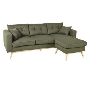Modern Fabric Wooden Leisure Sectional Home Hotel Office Bedroom Living Room Dining Room Garden Furniture Couch Sofa