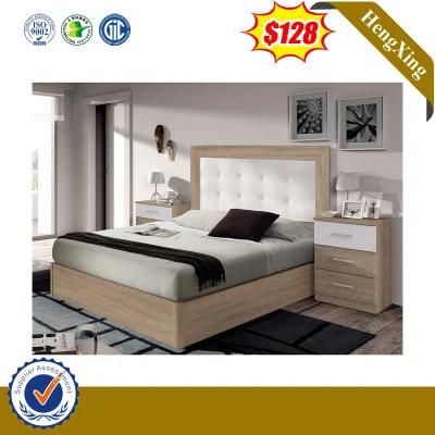 Chinese Modern Style Bedroom Furniture Set Wooden Home Bed