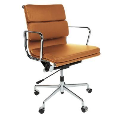 Hot Selling High Quality Modern Style Leather Tan Office Chair