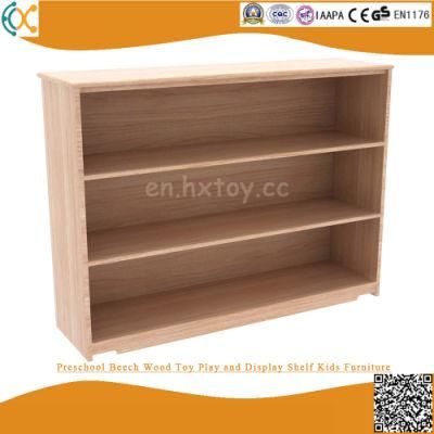 Preschool Beech Wood Toy Play and Display Shelf Children Furniture