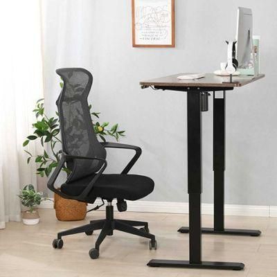 Elites Modern High Quality Manual Height Adjustable PC Desk for Home Use