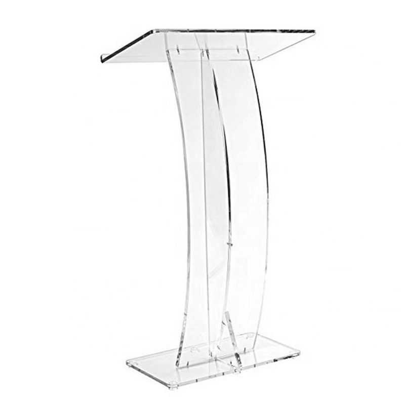 Factory Customized Clear Acrylic Pulpit