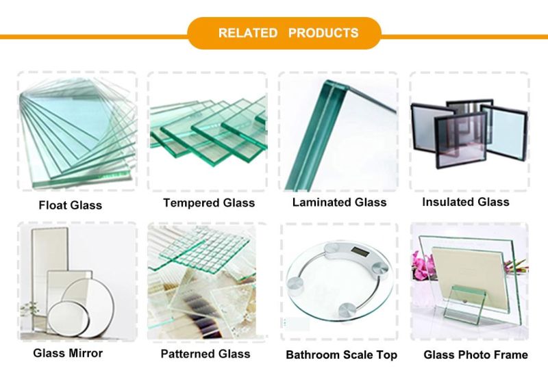 Safety Toughened/ Tempered Oval Glass Table Top for Sale
