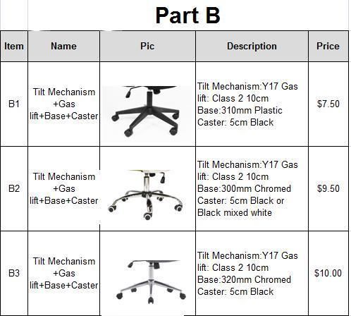 Office Chair Mesh Task Executive Modern Meeting Ergonomic Swivel Executive Message Staff Task Visitor Mesh Boss Metal Plastic Chairs Adjustable for Office Home