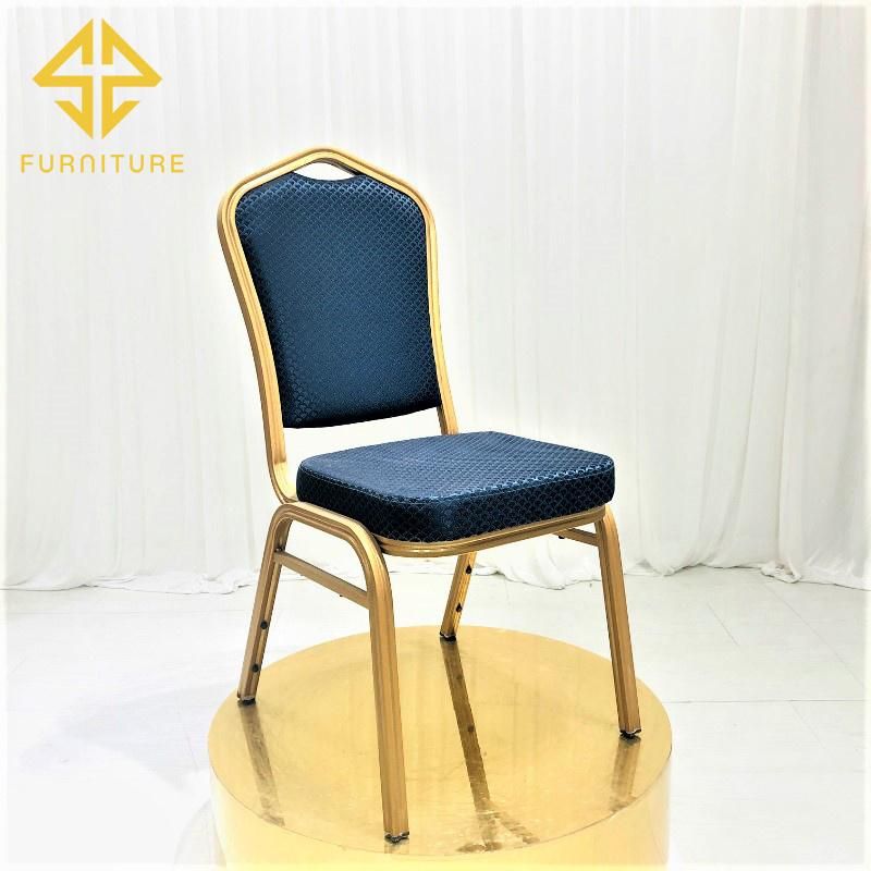 Wholesale Quality Low Price Strong Stackable Metal Banquet Chairs Hotel Chair