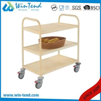 Hotel Supplier Stainless Steel Water Transfer Serving Trolley for Kitchen