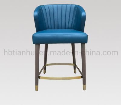 Modern Furniture Blue Luxurious Hotel Bedroom Living Room Chair for One Person Dining Chairs