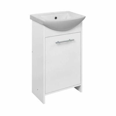 Bathroom Furniture Ceramic Washbasin with Vanity Unit Washbasin Drawers White 50 Cm