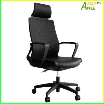 Home Office Furniture as-C2122 Plastic Chair with Fabric on Armrest