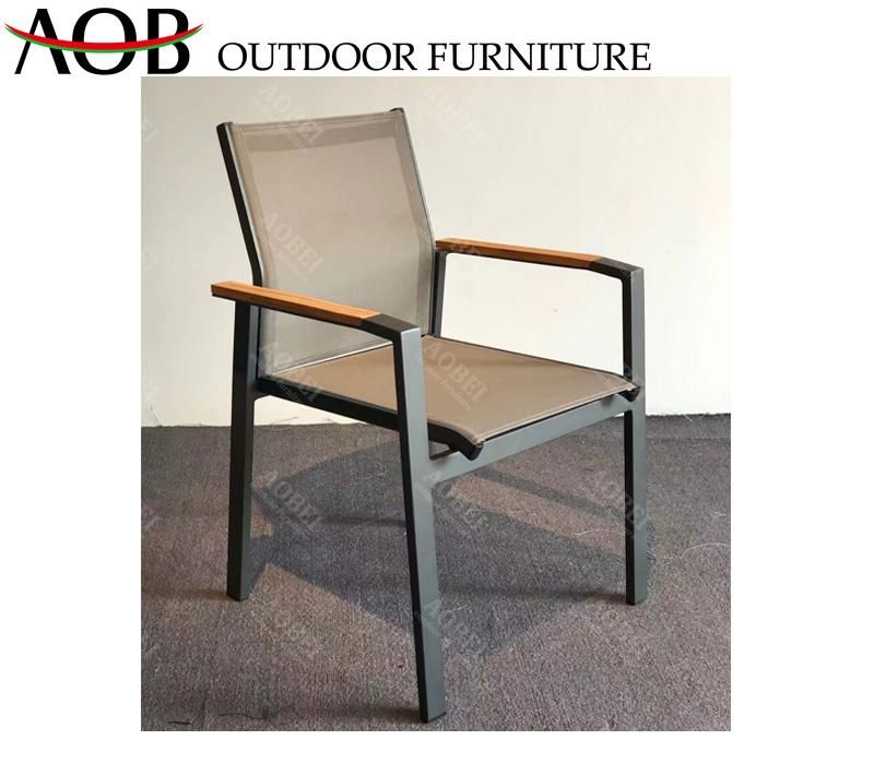 Modern Outdoor Garden Patio Resort Home Hotel Villa Restaurant Cafe Dining Stackable Furniture Chair