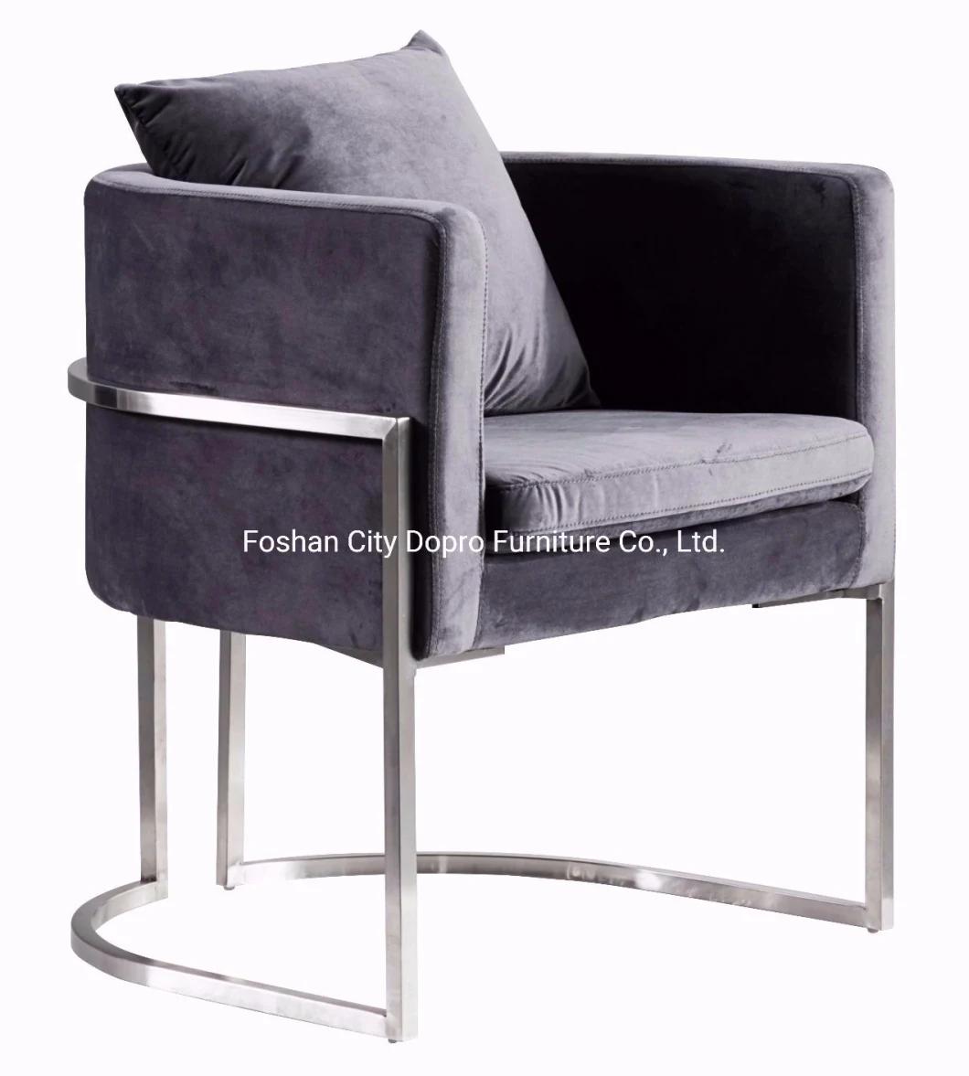 England Style Leisure Modern Home Metal Single Sofa Chair