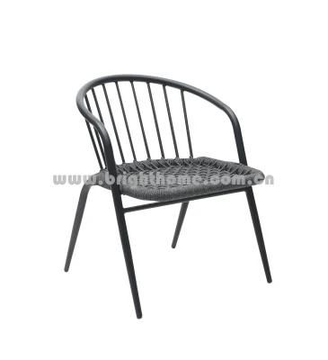 Aluminium Strip Weaving Outdoor Chair Furniture