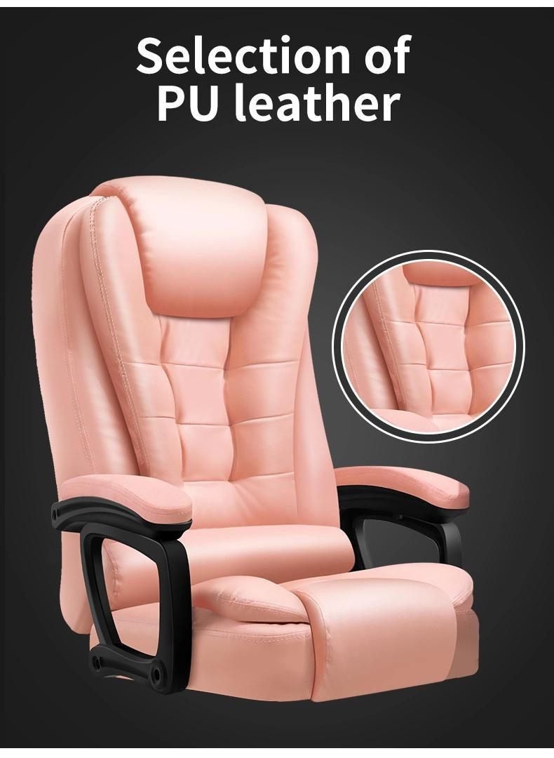 High-Back CE Certified Swivel Luxury Recliner Leather Manager Boss Executive Office Chair