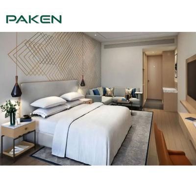 Custom Made Modern 5 Star Hotel Furniture Luxury Contemporary Wooden Bedroom Bed Room Villa Apartment House