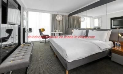 Customized Villa Apartment Home Hotel Furniture Hilton Marriott Bedroom Set King Queen Size Bed Furniture