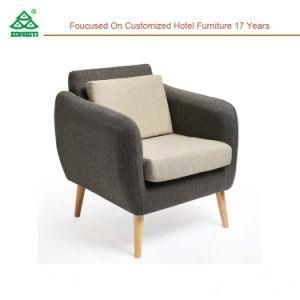 Customized Color Fancy Living Room Sofa for Hotel / Restaurant Single Size Drawing Room Sofa