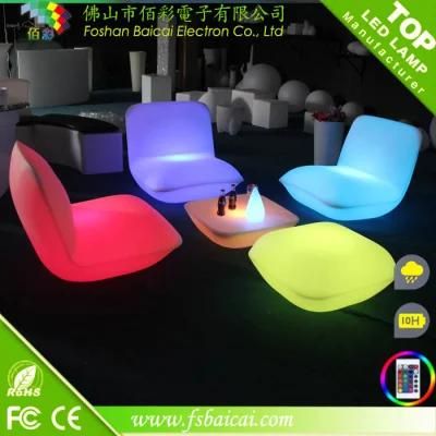 Environmental Friend Wireless Plastic Hookah Lounge Furniture