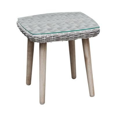 Modern Simple Folded Round Bend Metal Coffee Table