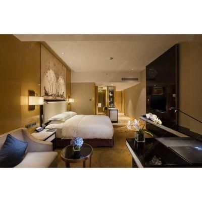 Simple Commercial Sapele Material Hotel Furniture 5 Star